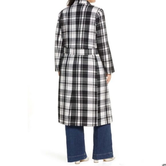 Halogen Double Breasted Check Coat -Plus Size NWT - Picture 8 of 8